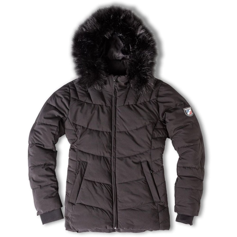 BNWOT Chamonix Long Sleeve Parka w/Faux Fur Hood S